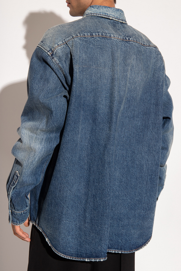 Balenciaga jean shirt online